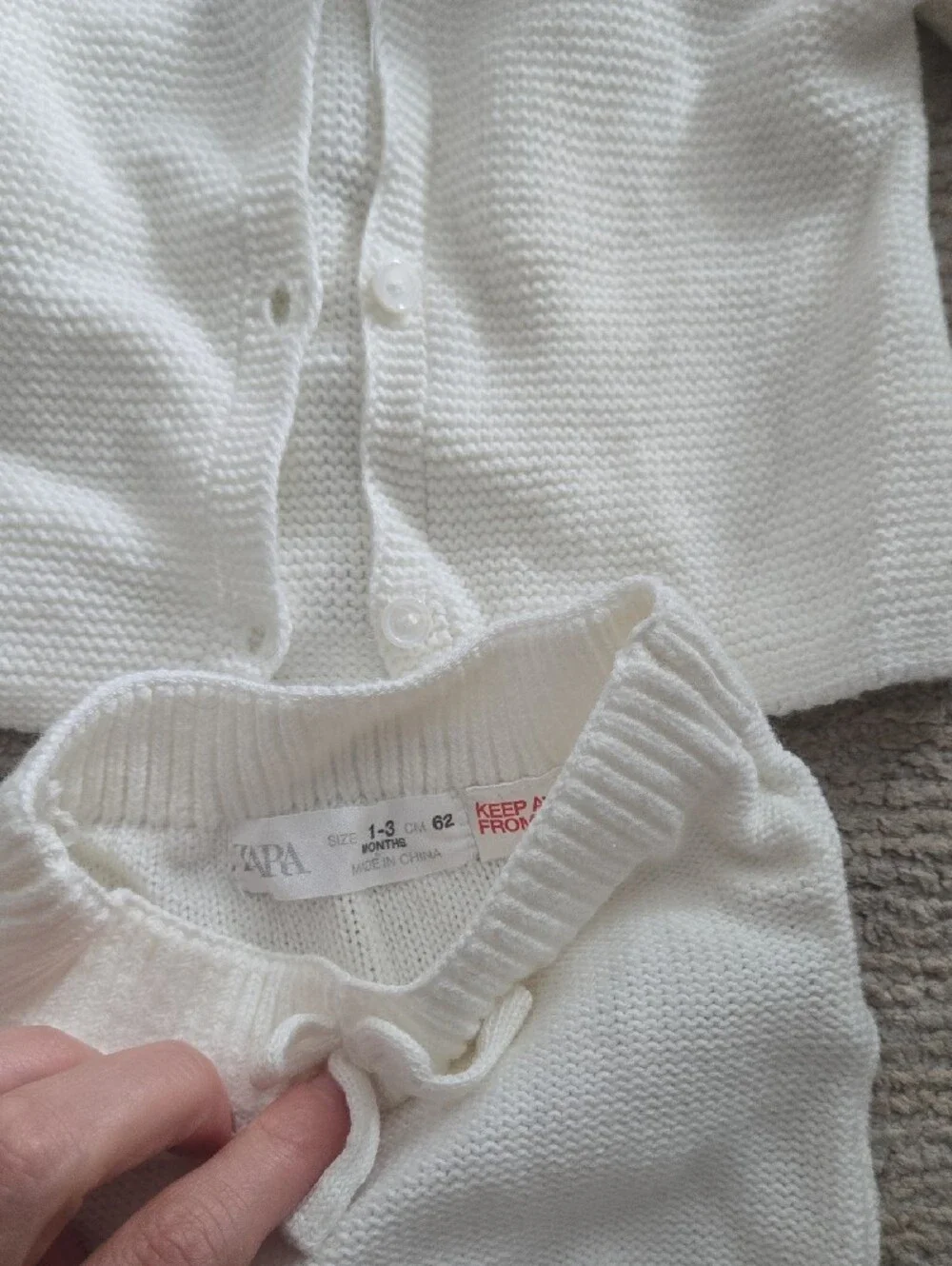 Zara Baby Girl Set Size 1 - 3 Months